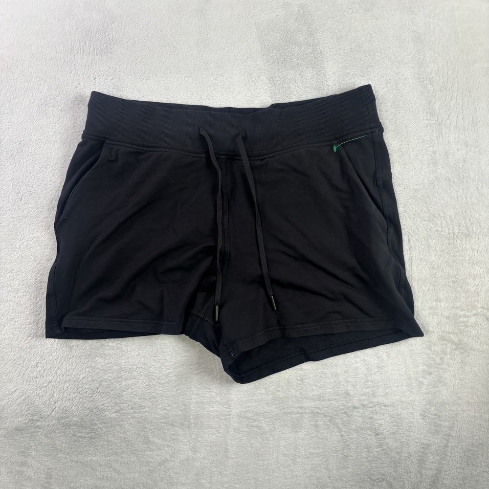 Lululemon Black Activewear Athletic Yoga Shorts Women's Size 10